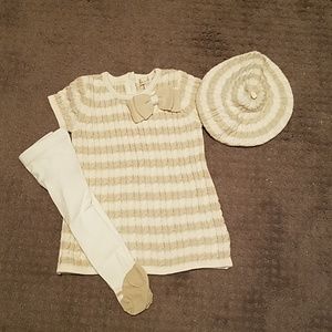 3 piece Sweater dress set